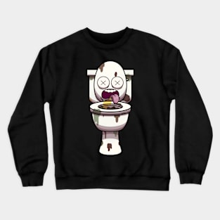 Shitty Toilet Crewneck Sweatshirt